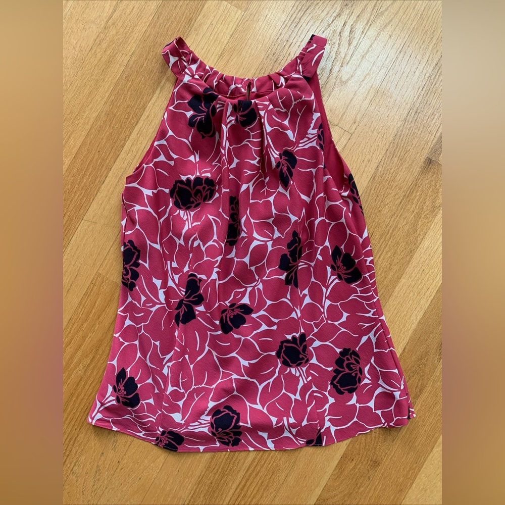 Ann Taylor Petites Size 6P Pink Tank Top Blouse